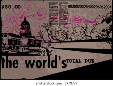 vector grungy background-you can find this type of illustrations in my gallery