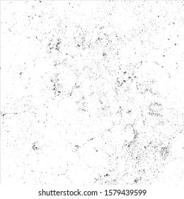 Vector grungy black and white abstract background illustration.