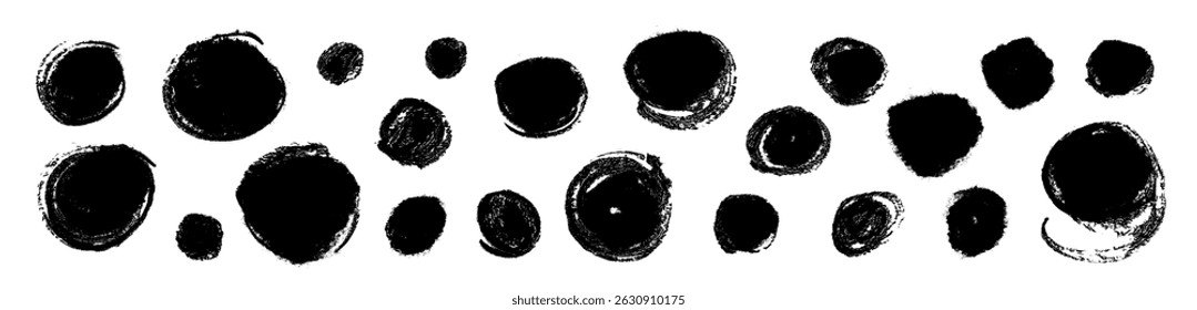 Vector grungy brush arrow set. Rough scribble collection. Hand drawn grunge sketch elements. Charcoal pencil textured lines. Chalk curves, text boxes  and textures. Each element is united and isolated