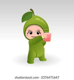 
Vector Guava fruta kawaii personaje de caricatura vector divertido Guava fruta kawaii ilustración
