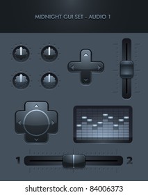 Vector GUI Set - Audio 2