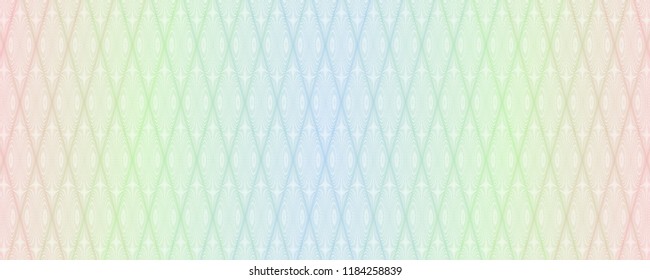 Vector Guilloche background for certificate or diploma and currency design