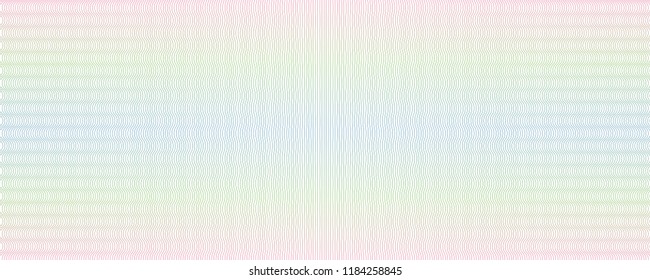 Vector Guilloche background for certificate or diploma and currency design