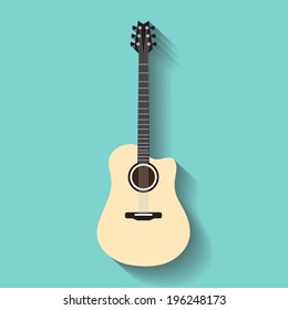 Vector guitars icon 