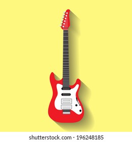 Vector guitars icon 