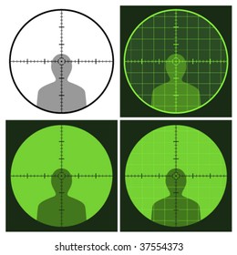 vector gun crosshair sight