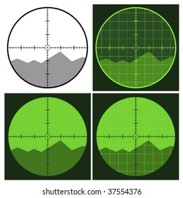 vector gun crosshair sight