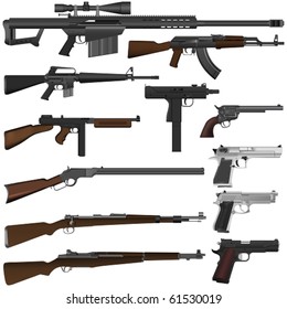 1,414 Guns m16 vector Images, Stock Photos & Vectors | Shutterstock