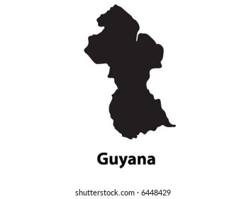 Vector of Guyana