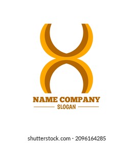 vector H logo for company with simple concept