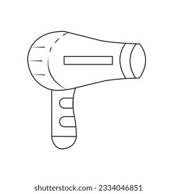 Secador de pelo vectorial, secador de pelo vectorial