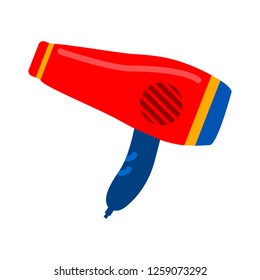 vector hair dryer icon