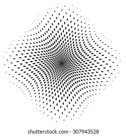 Vector halftone background.