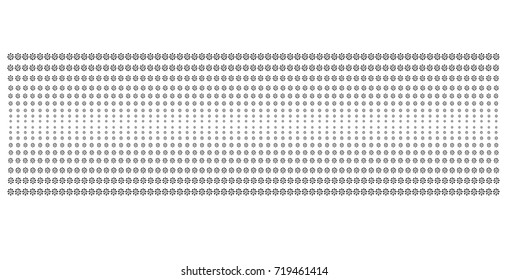 Vector halftone background with squares.