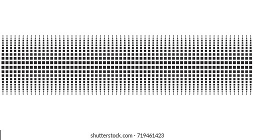 Vector halftone background with squares.