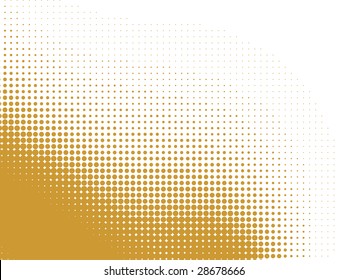 vector halftone background, without gradient