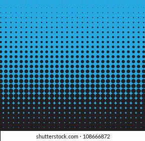 vector halftone for backgrounds and design