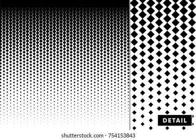 vector halftone for backgrounds and design