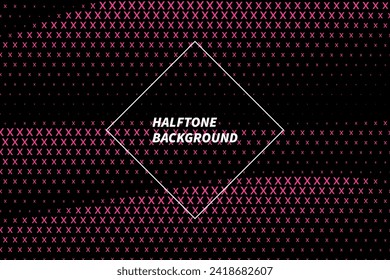 Vector halftone for backgrounds and designs