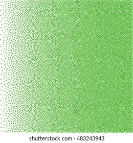 vector halftone color dots on white