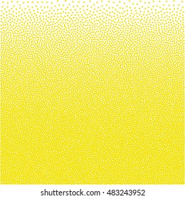 vector halftone color dots on white