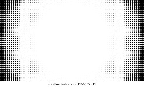 Vector halftone design. Abstract halftone. Abstract dots. Vector illustration.