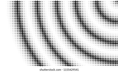 Vector halftone design. Abstract halftone. Abstract dots. Vector illustration.