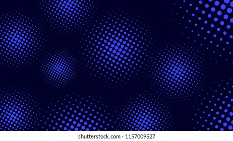 Vector halftone design. Abstract halftone. Abstract dots. Vector illustration.