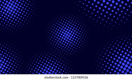 Vector halftone design. Abstract halftone. Abstract dots. Vector illustration.