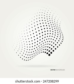 Vector halftone dots