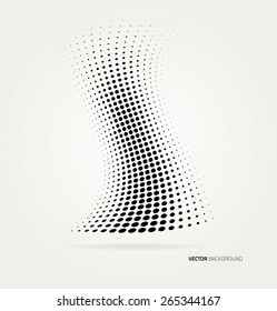 Vector halftone dots.