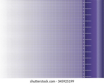 Vector halftone dots