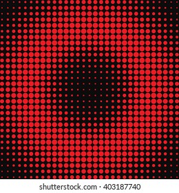 Vector halftone dots. Abstract dots vector background