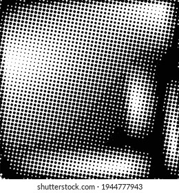 Vector halftone dots. Abstract dotted background vector illustration.