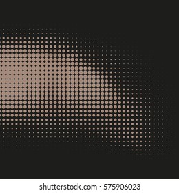 Vector halftone dots. Abstract dotted background.
