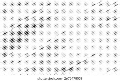 Fondo de puntos de semitono de Vector. Patrón de cómic blanco y negro. Fondo de semitono de Antiguas. Fundición de la superposición con problemas. Textura moderna. Patrón Abstractas. Ilustración vectorial	