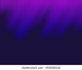Vector halftone dots background. Colorful striped pattern. Wavy dotted texture.