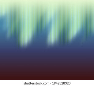 Vector halftone dots background. Colorful striped pattern. Wavy dotted texture.