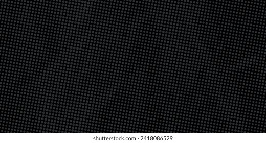 Vector halftone dots. Black dots on white background.