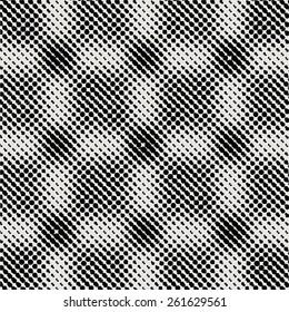 Vector halftone dots. Black dots on white background. Vector illustration.