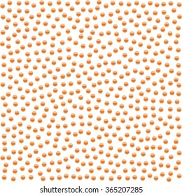 Vector halftone dots. Black dots on white background.