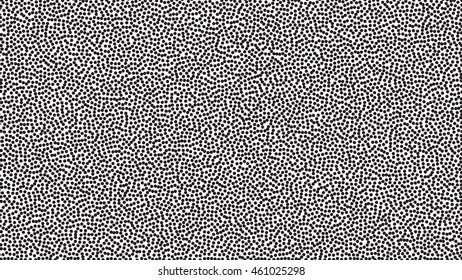 Vector halftone dots. Black dots on white background