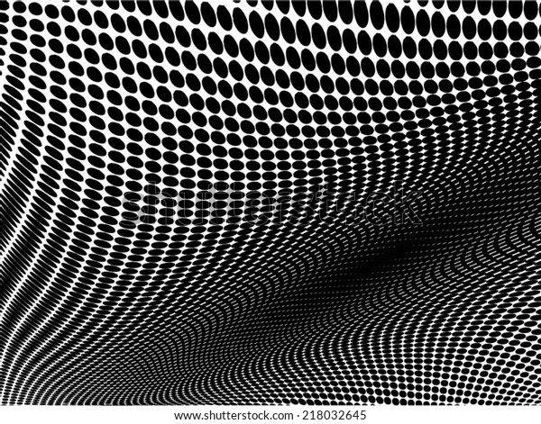 Vector
halftone dots. Black dots on white
background.