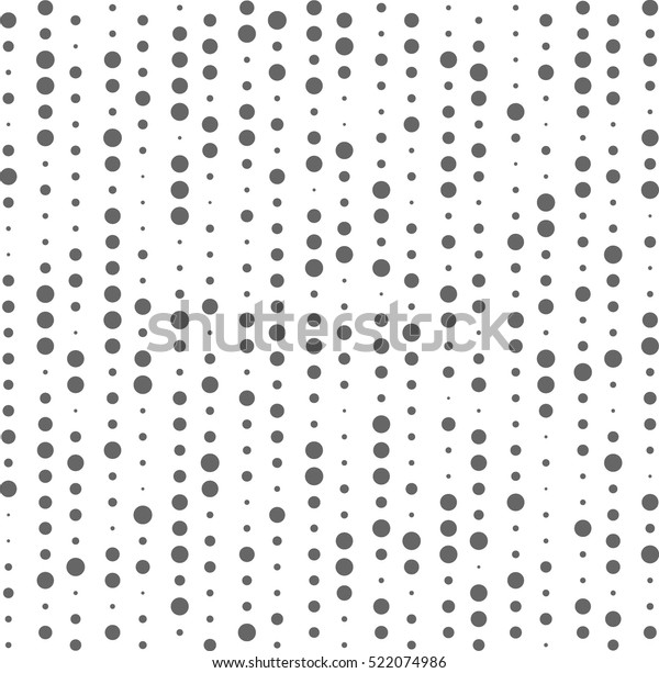 Vector halftone dots. Black dots on white\
background. Vector\
illustration.