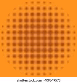 Vector halftone dots. Circle abstract dots vector background