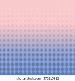 Vector halftone dots illustration with  colors . Dots on gradient background.