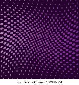 vector halftone dots illustration violet