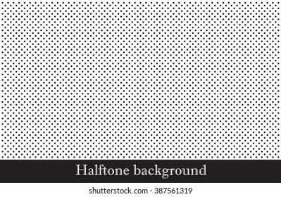 Vector Halftone Dots Pattern