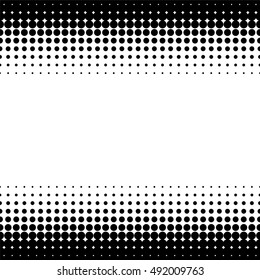 Vector halftone dots. Halftone pattern. Vector