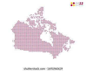 567 Pixelated map of canada Images, Stock Photos & Vectors | Shutterstock